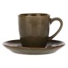 ROSE&TULIPANI CONCERTO GRIGIO TORTORA Zestaw 6 filiżanek do espresso 90 ml